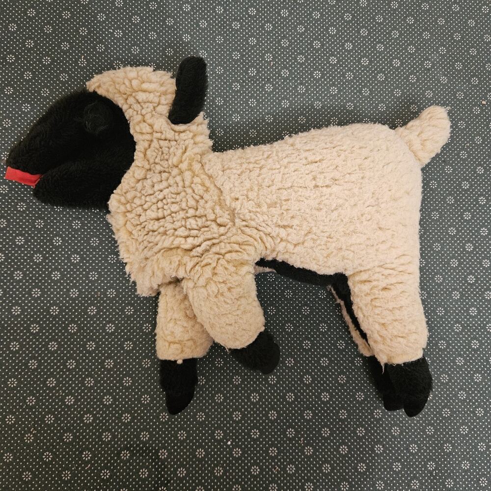 VTG 1981 The Monkey Merchant LAMB SHEEP Hand Puppet Mary Johnson 20"